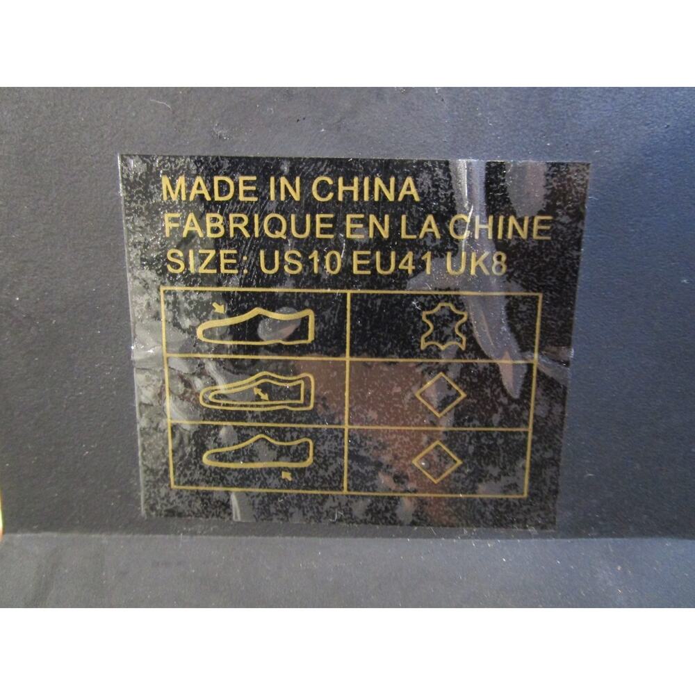 EUC! Urban Outfitters Black Leather Ankle Strap Platform Sandals Women Sz 10 - Picture 8 of 10